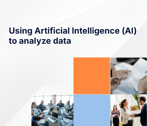 Using Artificial Intelligence (AI) to analyze data